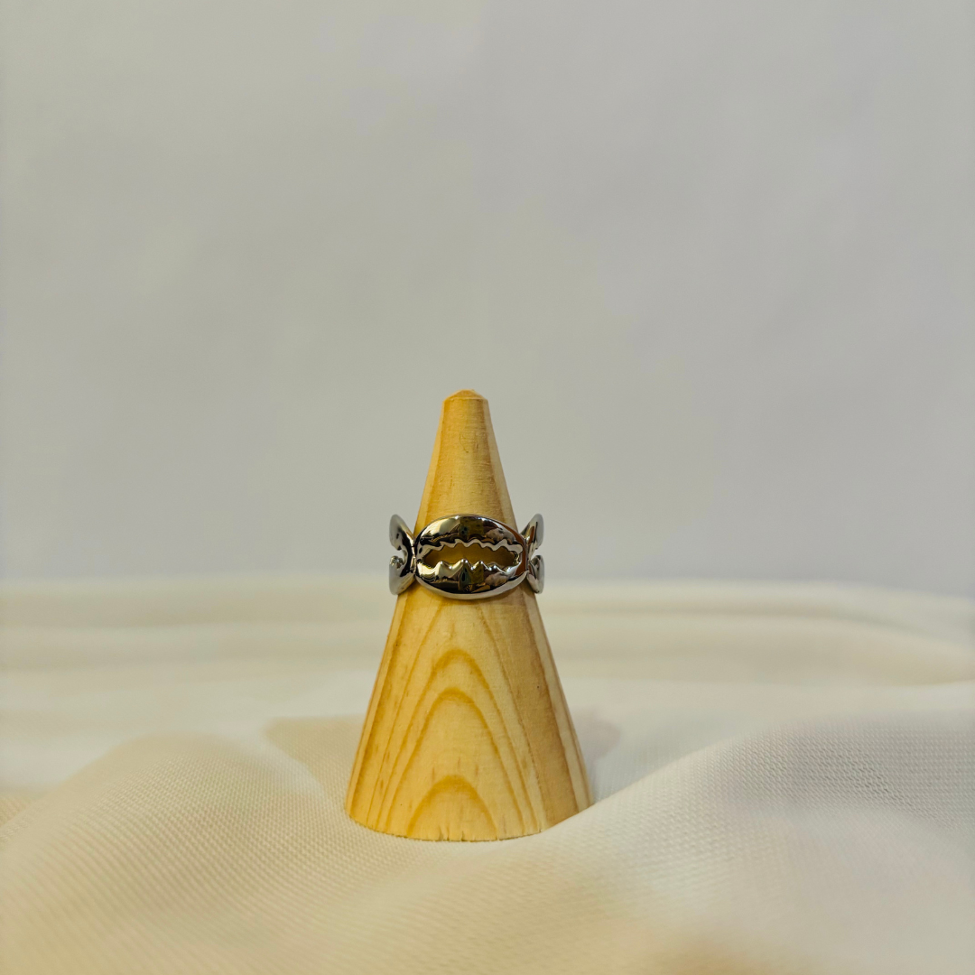 ANILLO CONCHAS SILVER