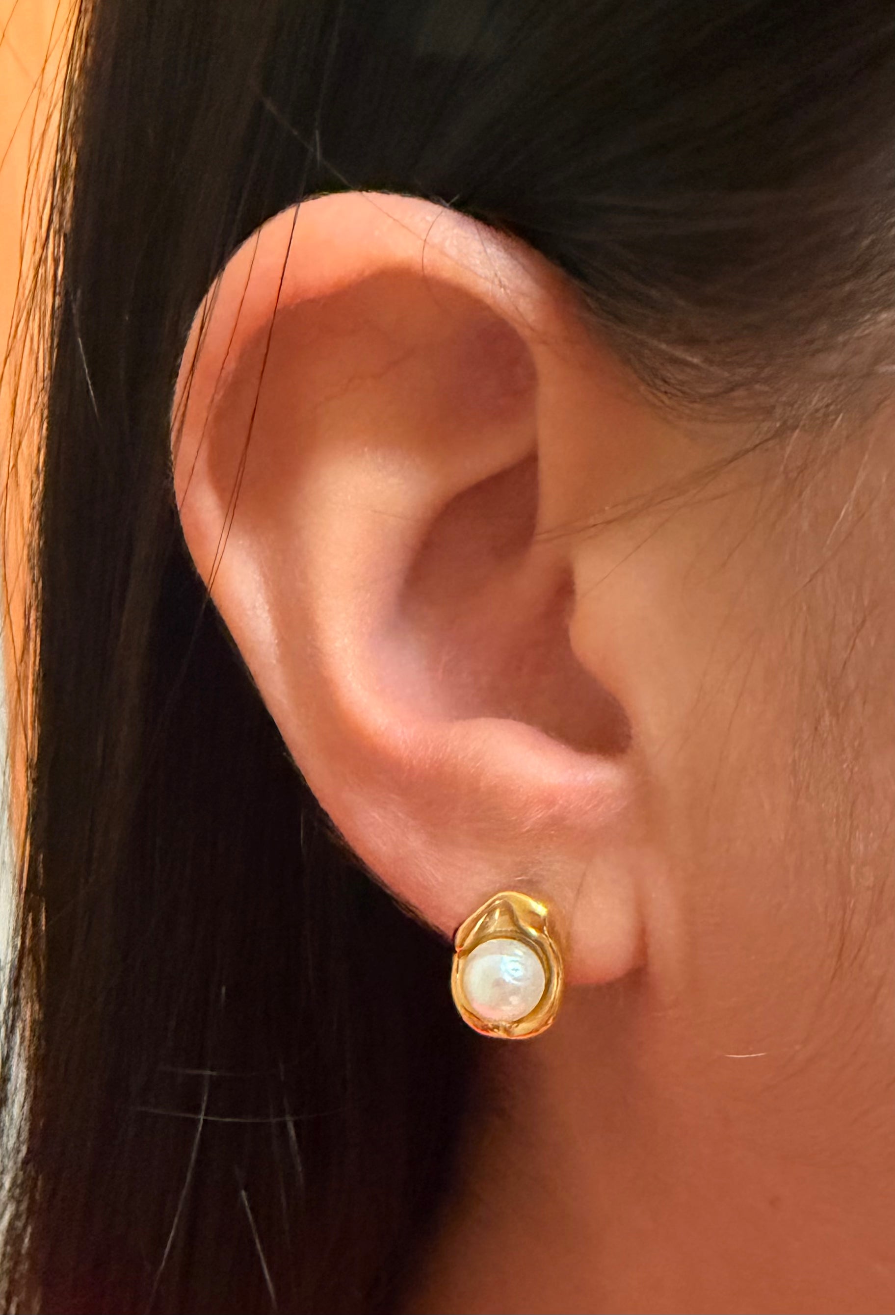 ARETES PERLA SOL