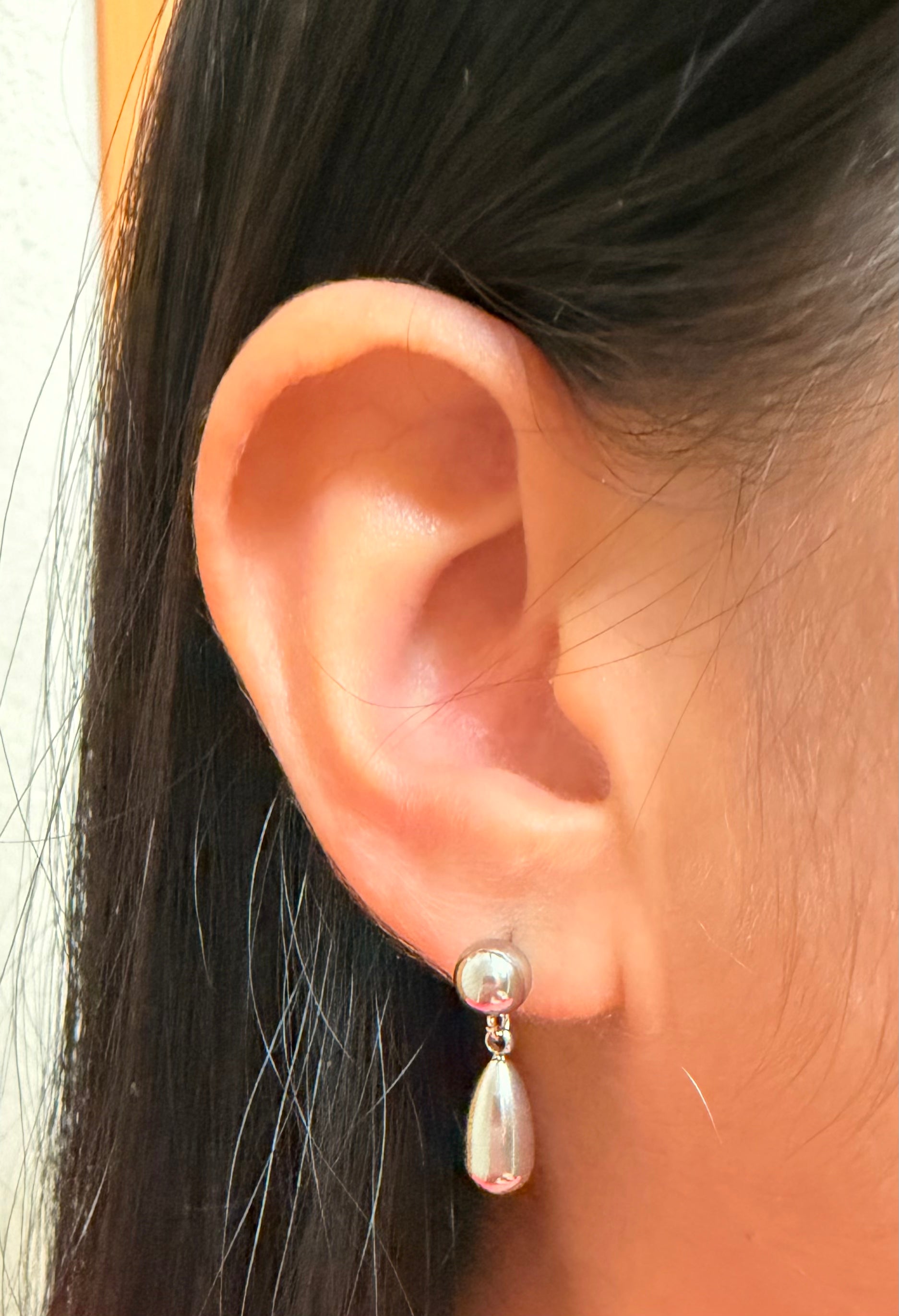 ARETES GOTA SILVER