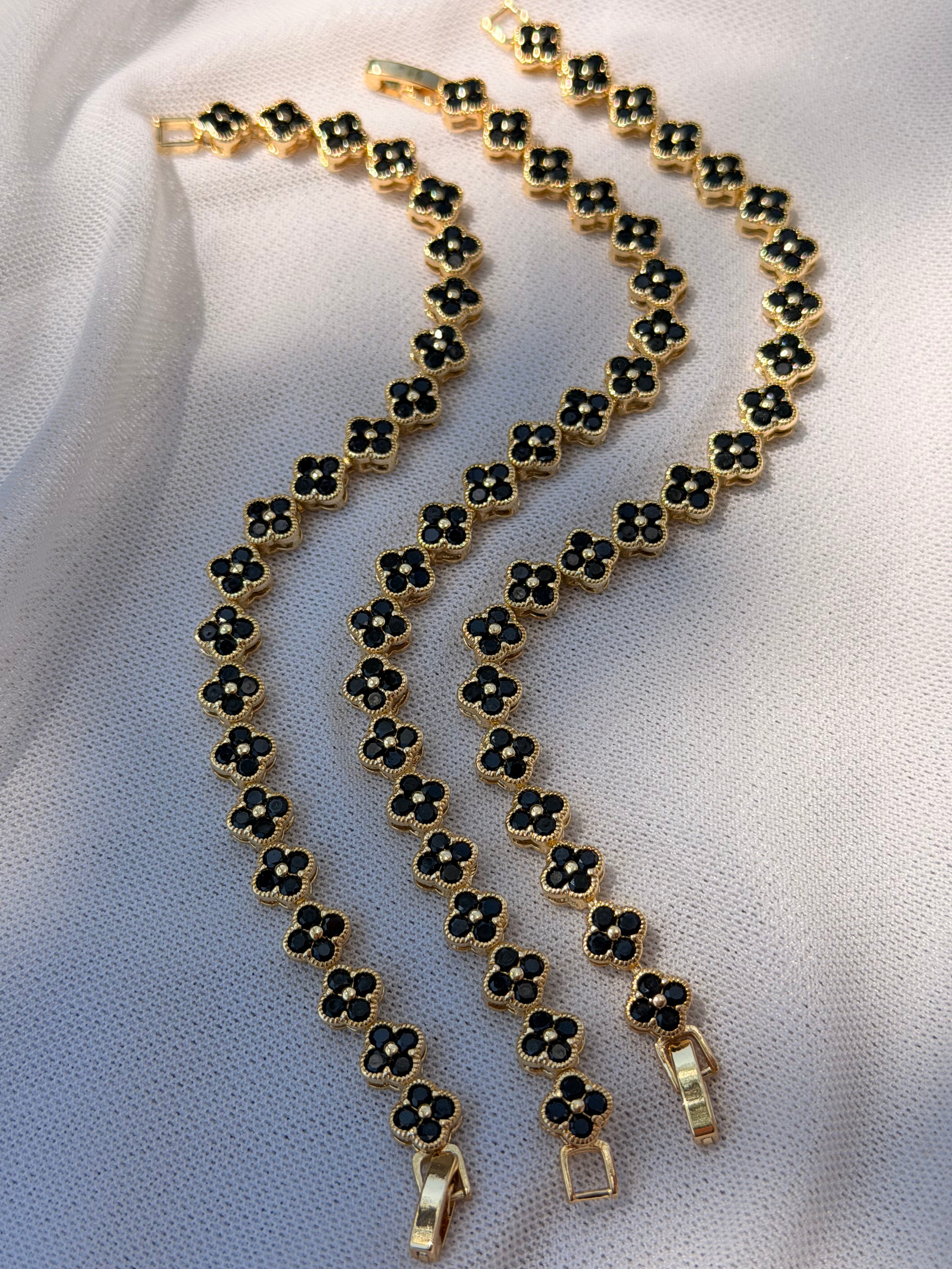 PULSERA TREBOL SHINY