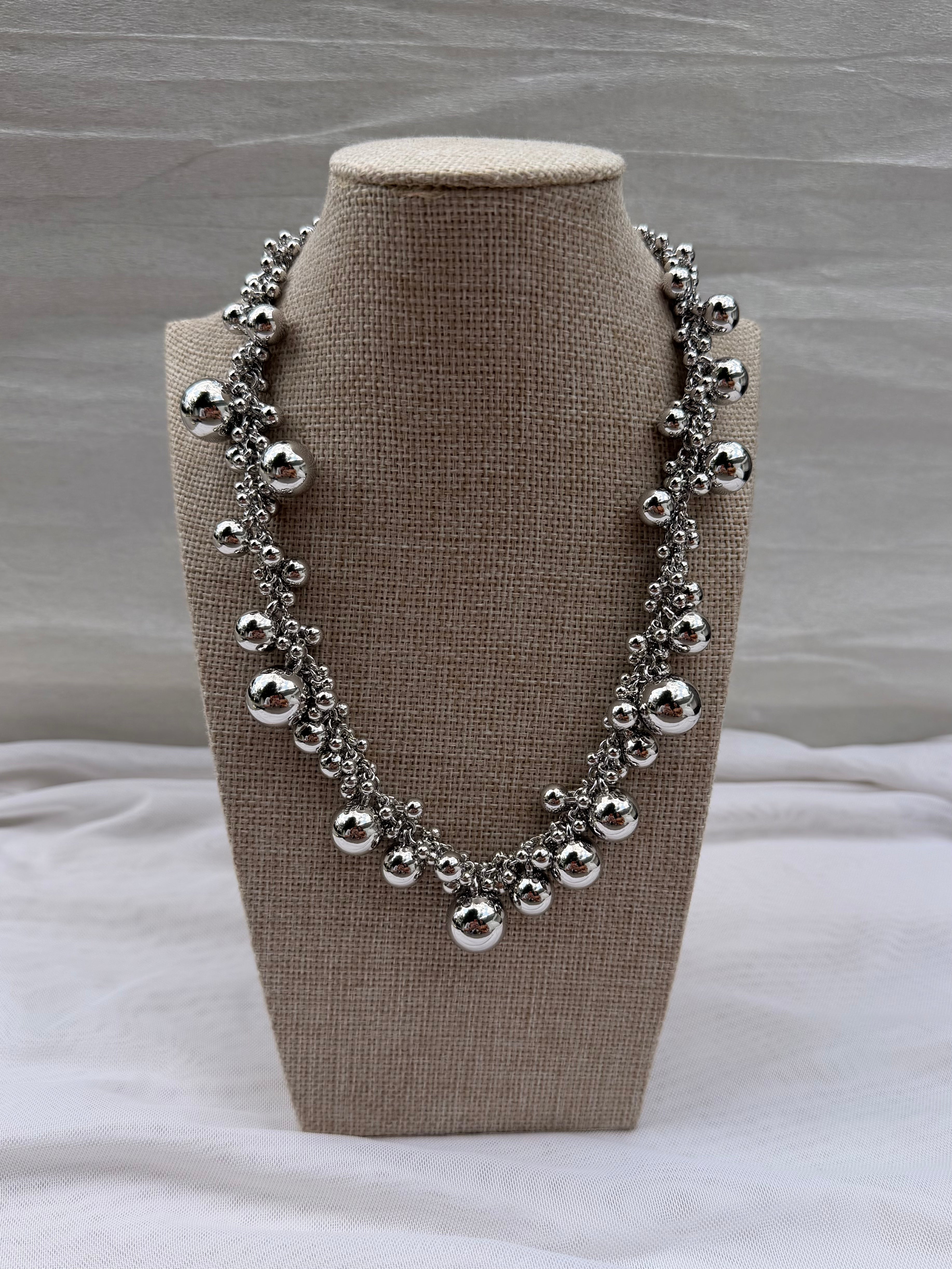 COLLAR CELESTE SILVER
