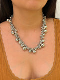 COLLAR CELESTE SILVER