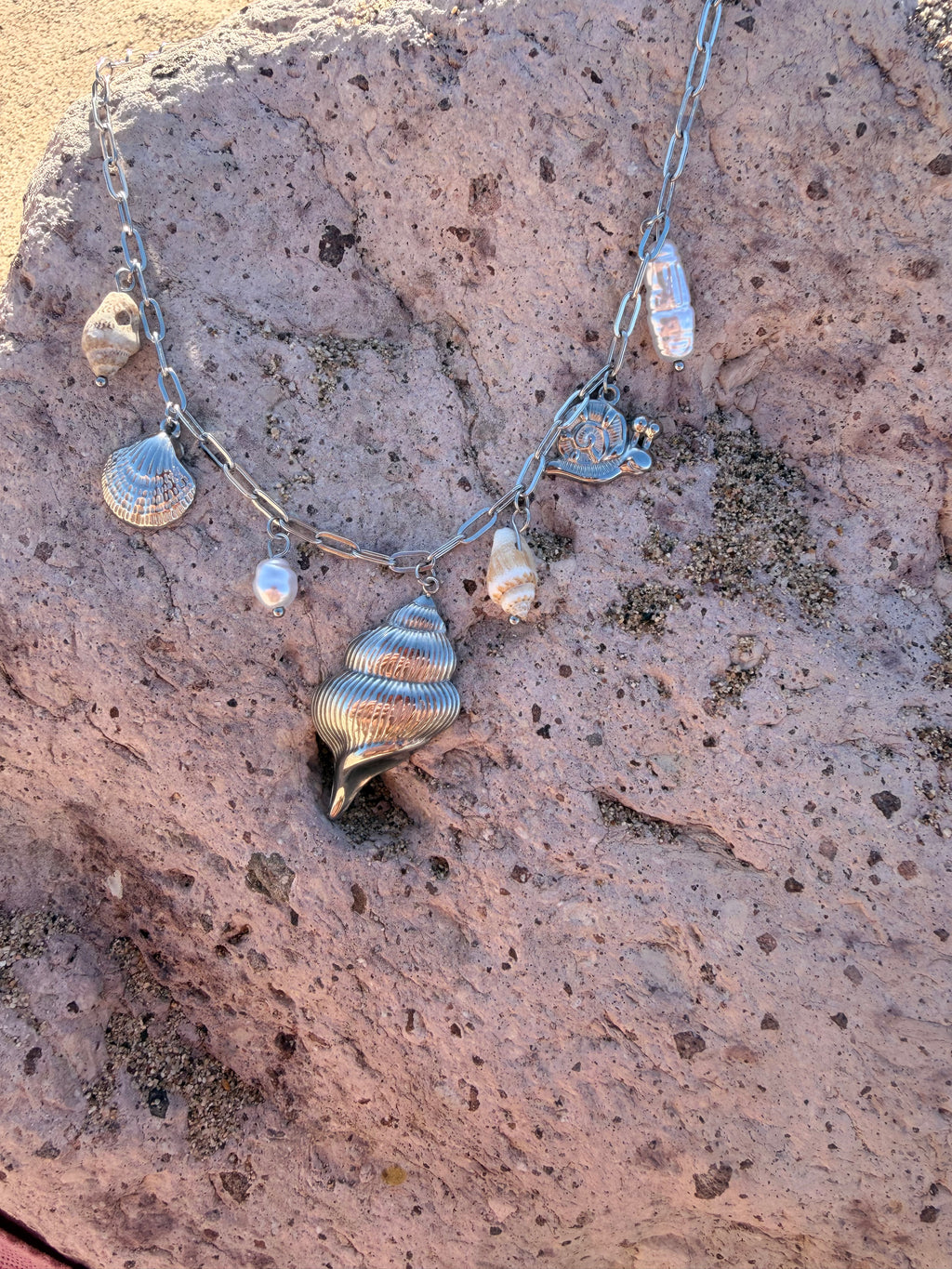 COLLAR COSTA PLATEADA