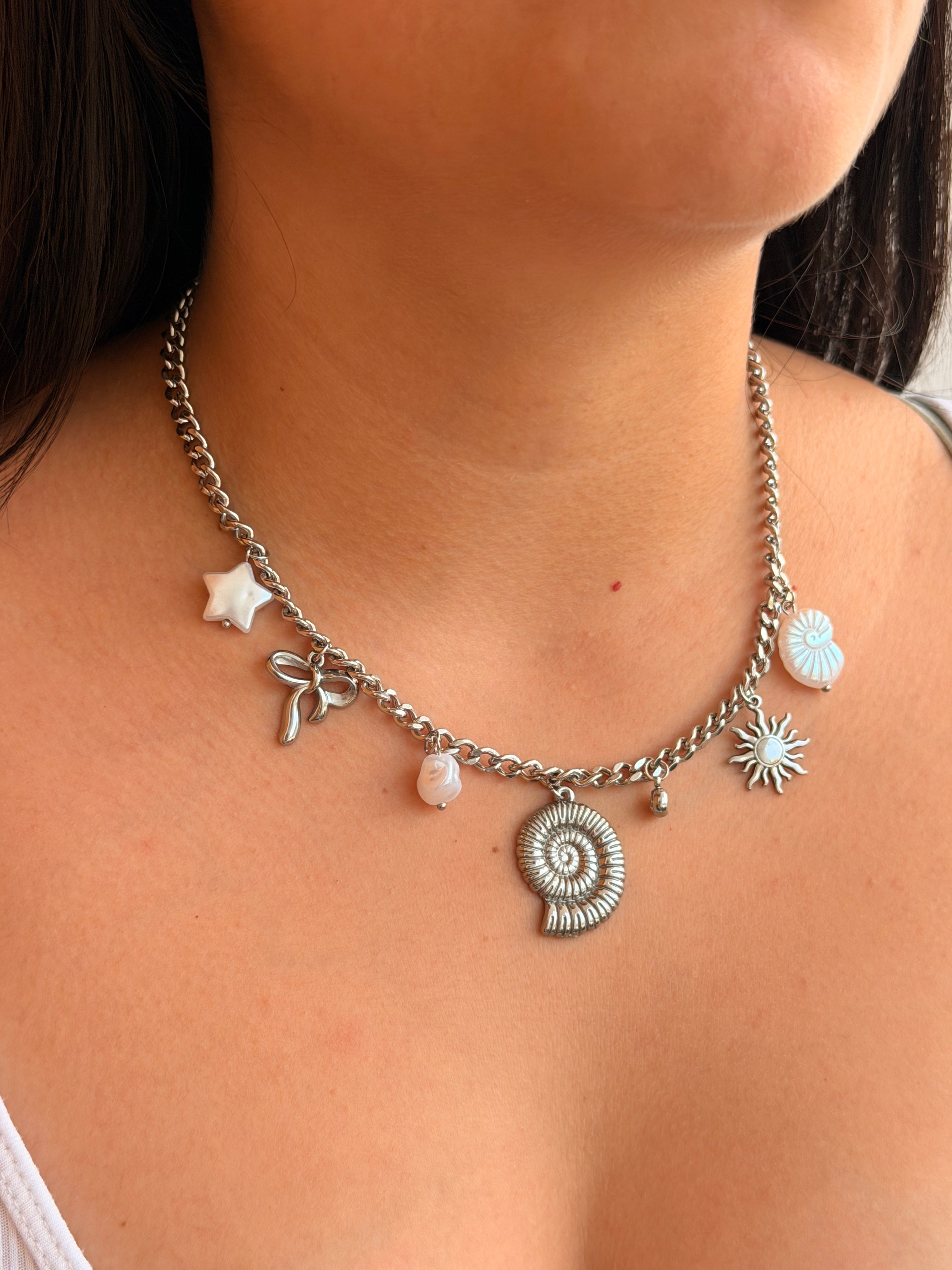 COLLAR BRISA MARINA SILVER