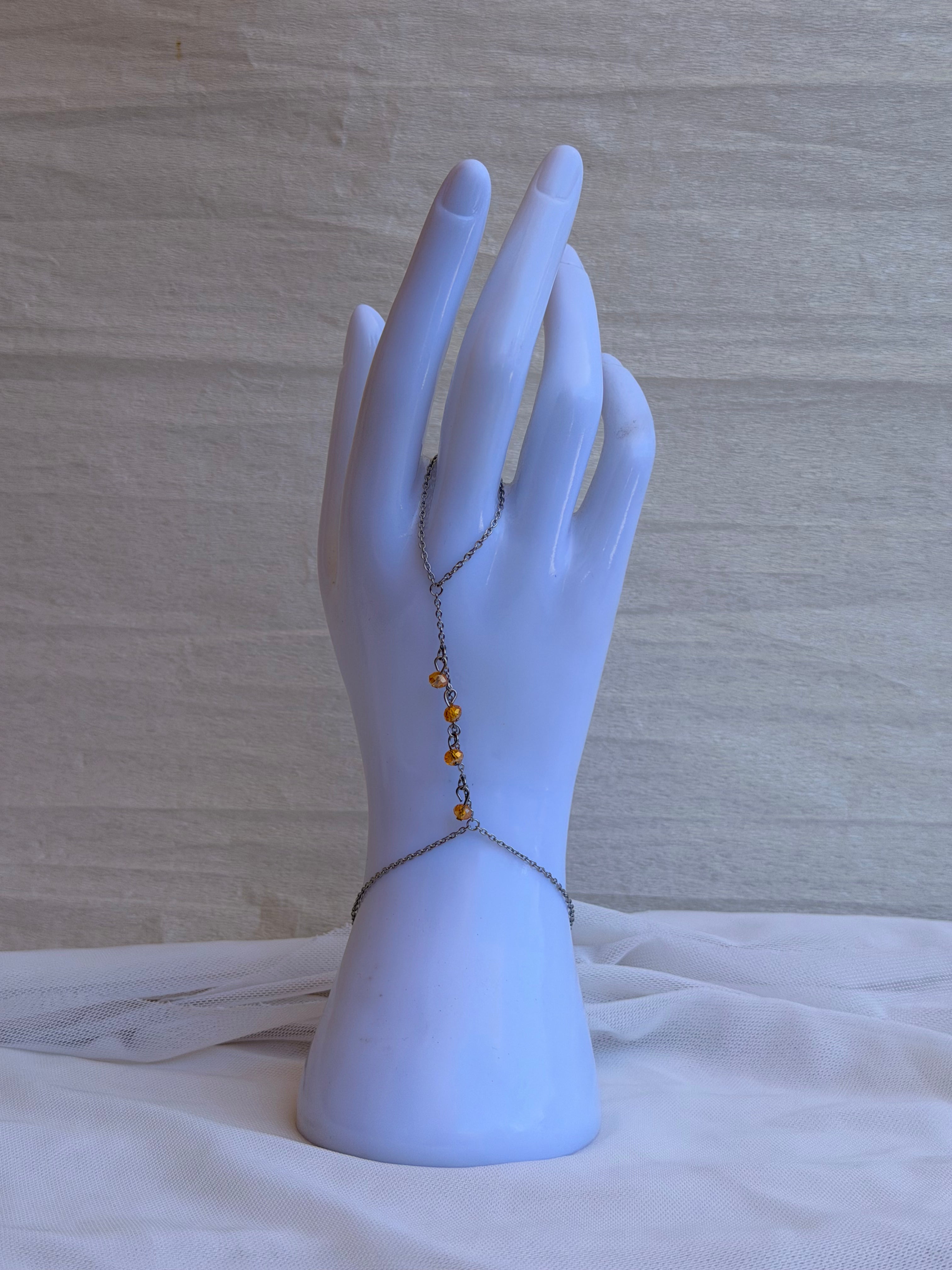 CHAIN BRACELET RAINBOW SILVER
