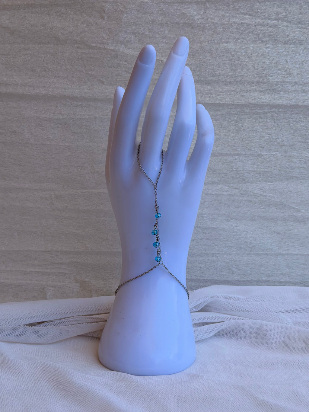 CHAIN BRACELET RAINBOW SILVER
