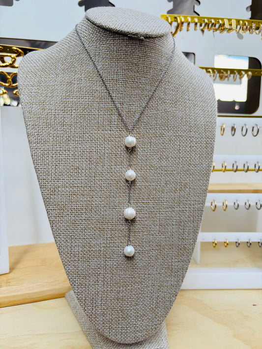 Corbatín Pearl Silver