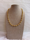COLLAR PERLA DORADA