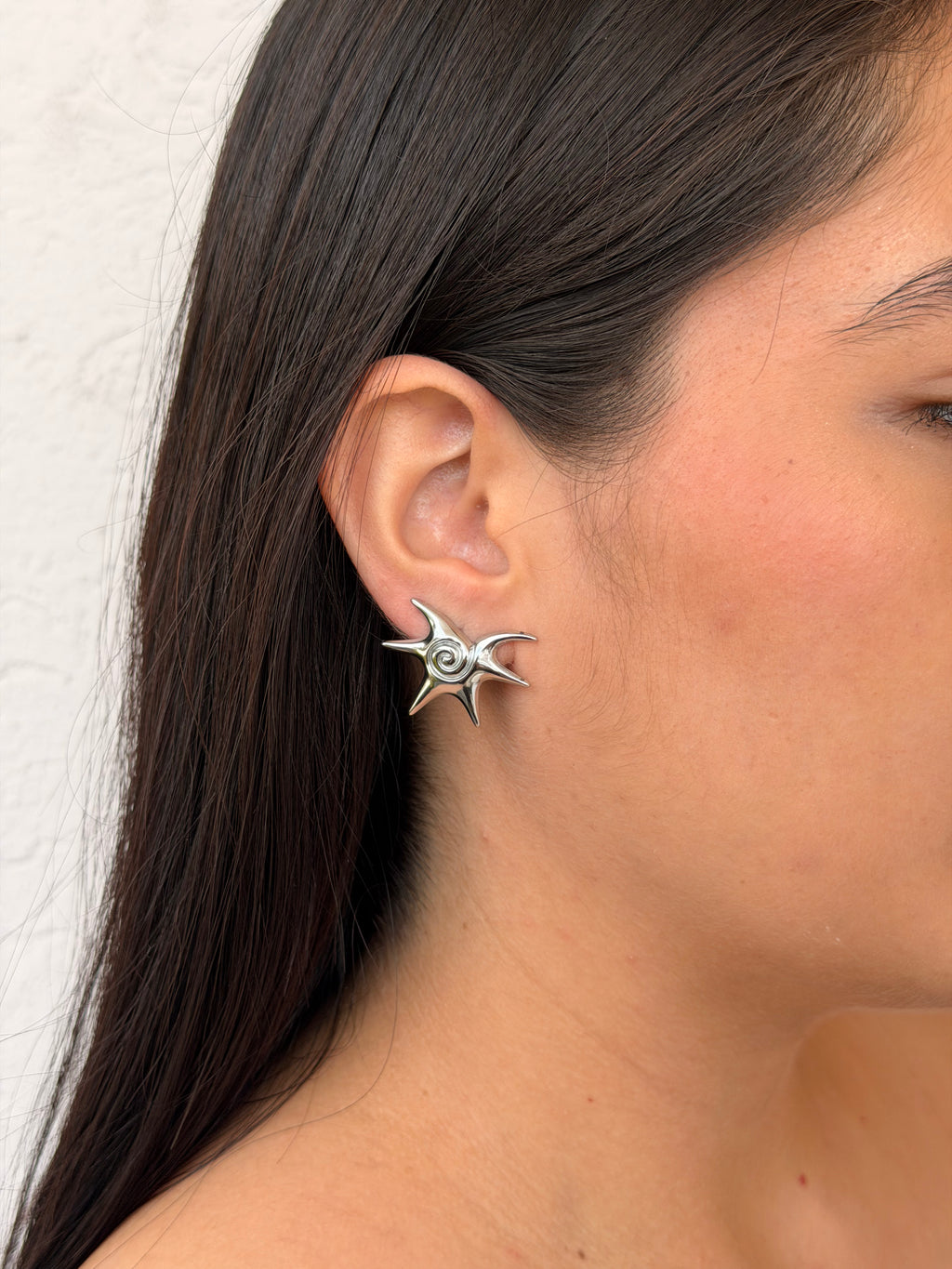 ARETES COSTA SILVER