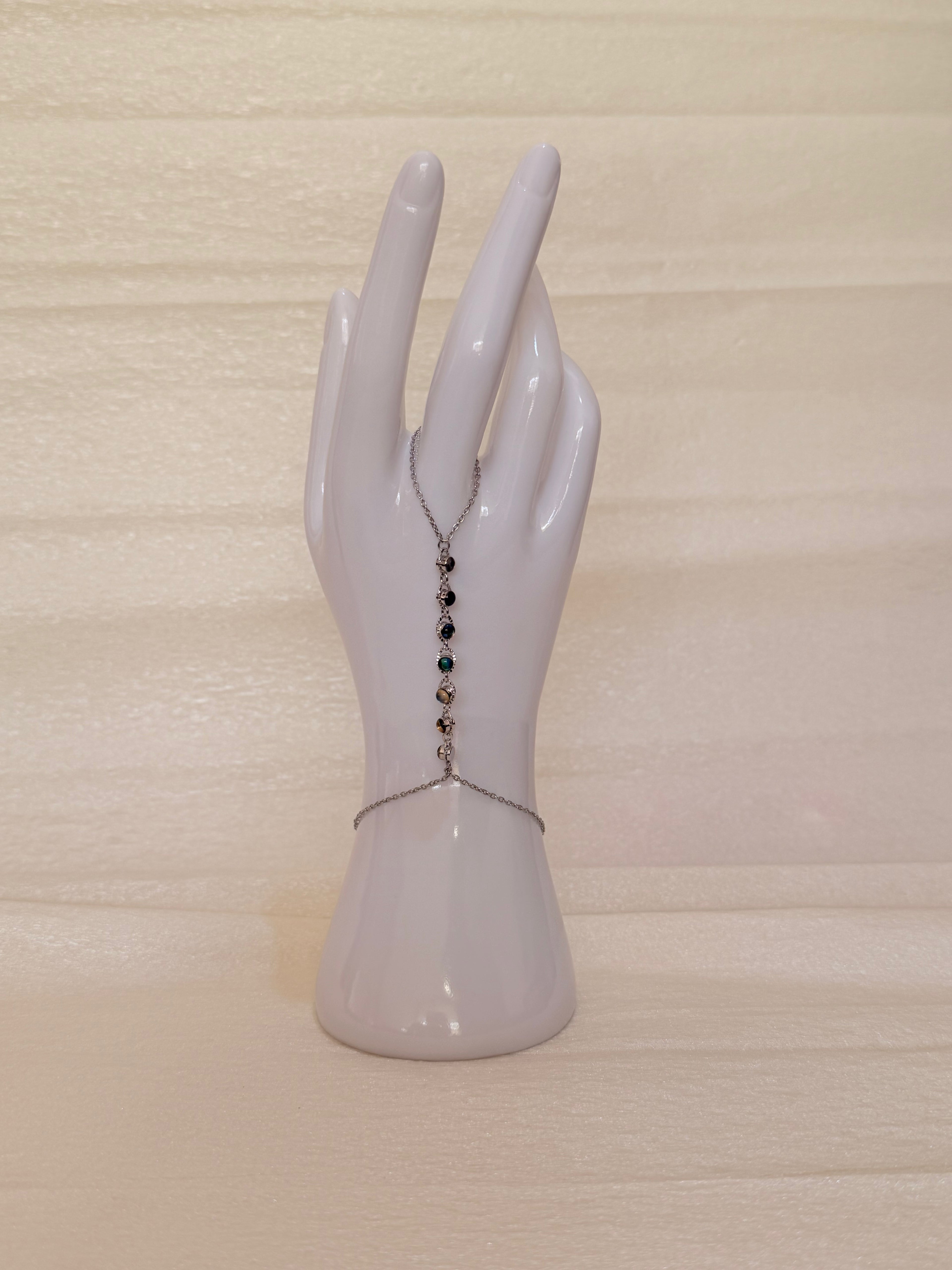 CHAIN BRACELET ABULON SILVER