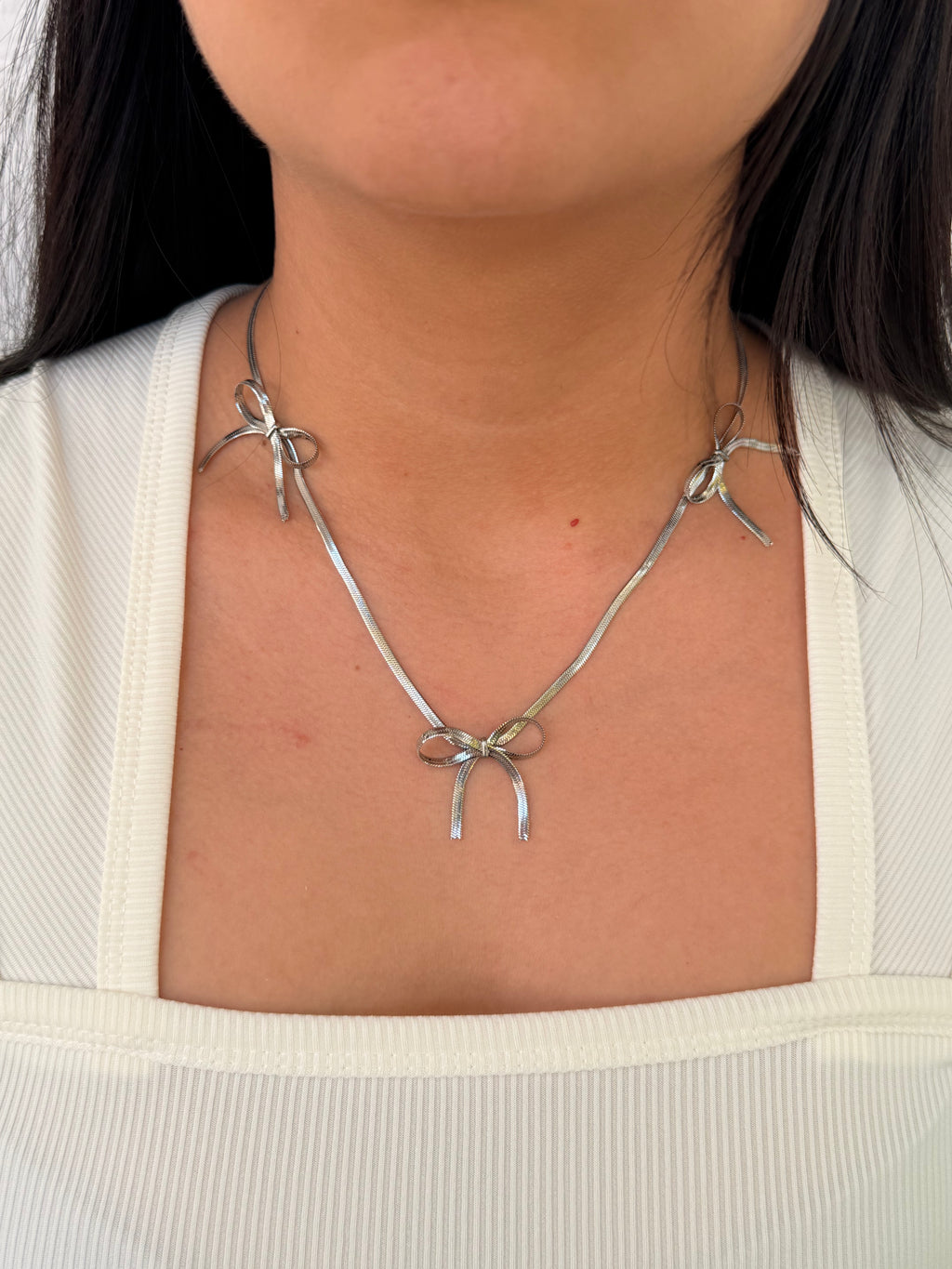 COLLAR MOÑOS SILVER