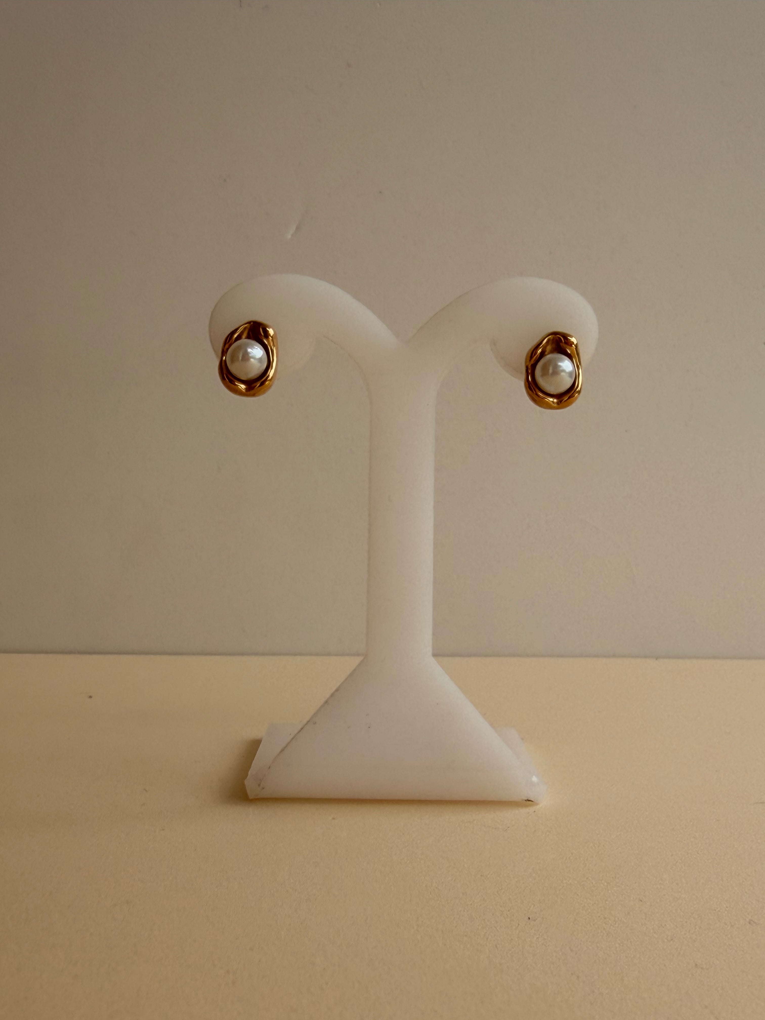 ARETES PERLA SOL